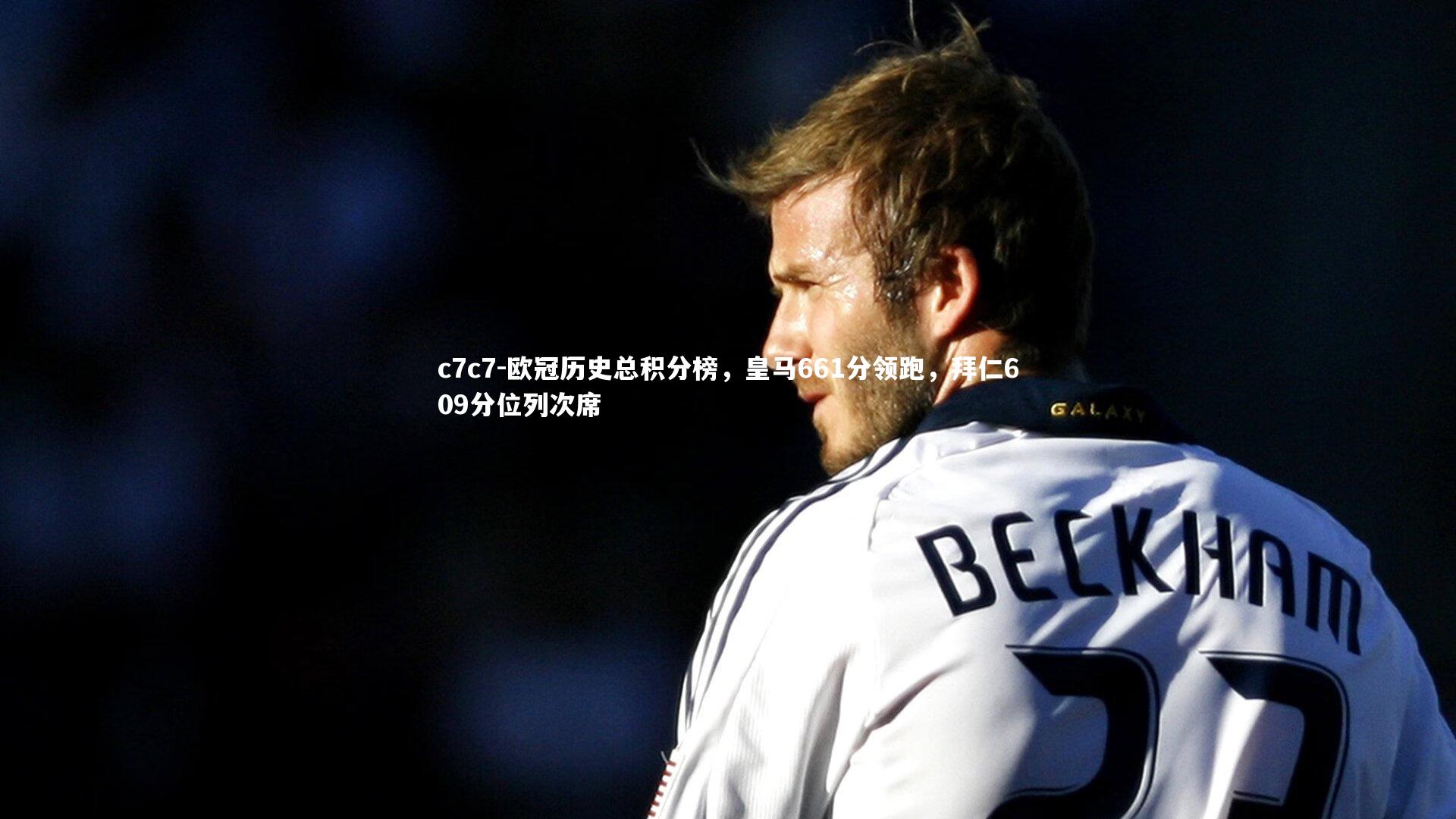 欧冠历史总积分榜，皇马661分领跑，拜仁609分位列次席